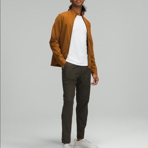Lululemon Classic Commission Slim Stretch Pants 32 Size 33 Dark Olive EUC